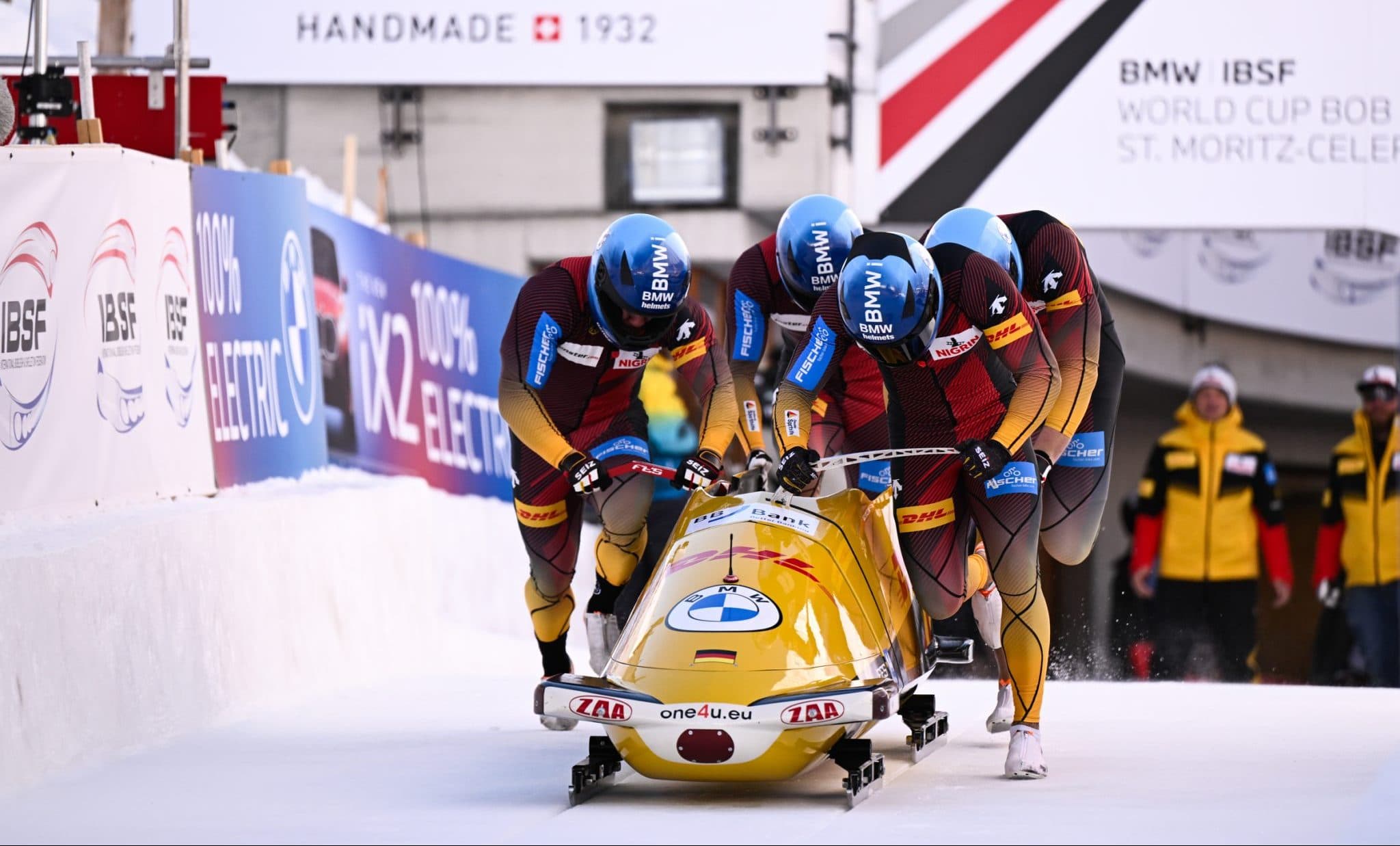 Bobteam Ammour in Aktion