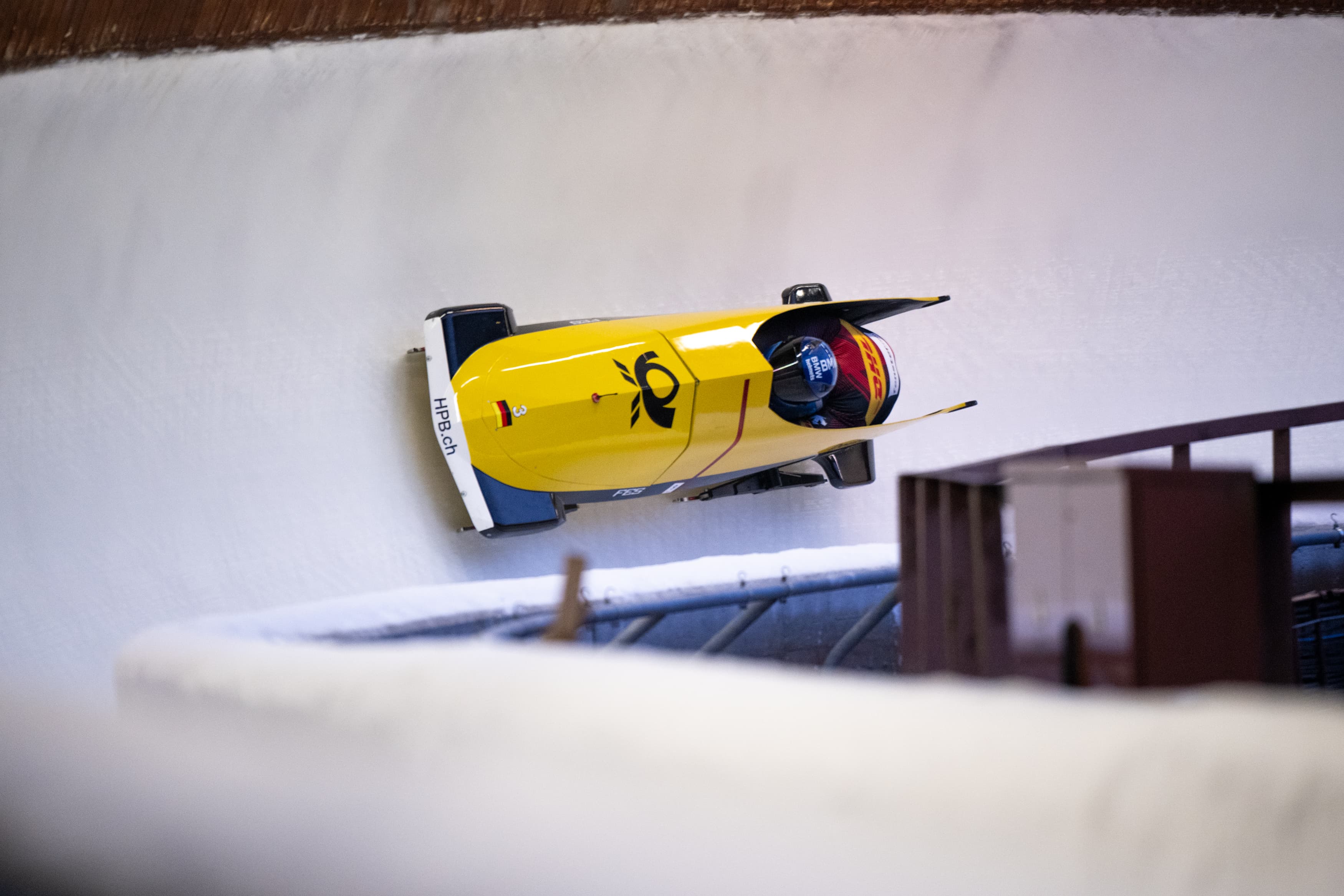 Bobteam Ammour in Aktion