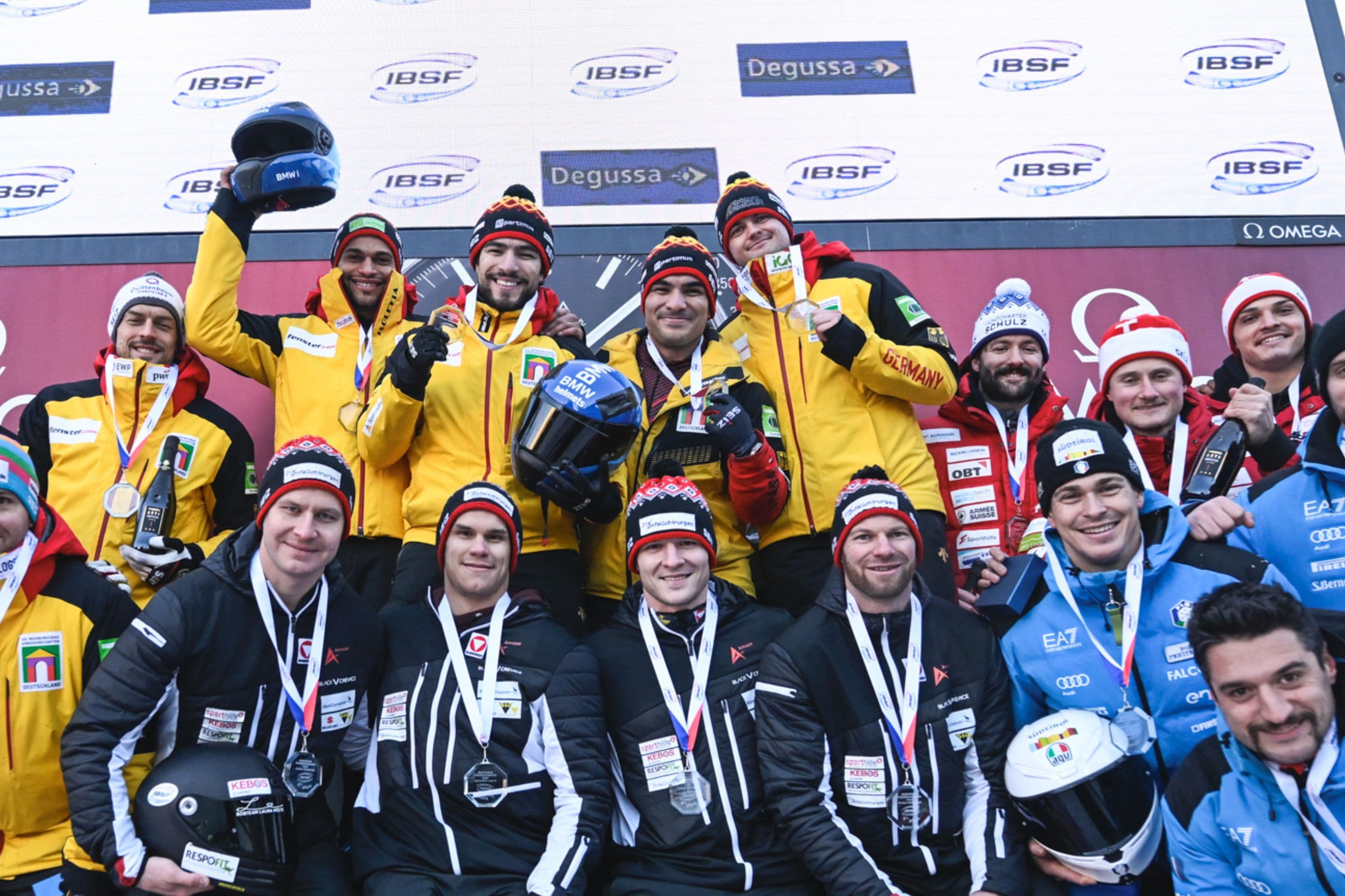 1. Platz - Europameisterschaft St. Moritz-Celerina