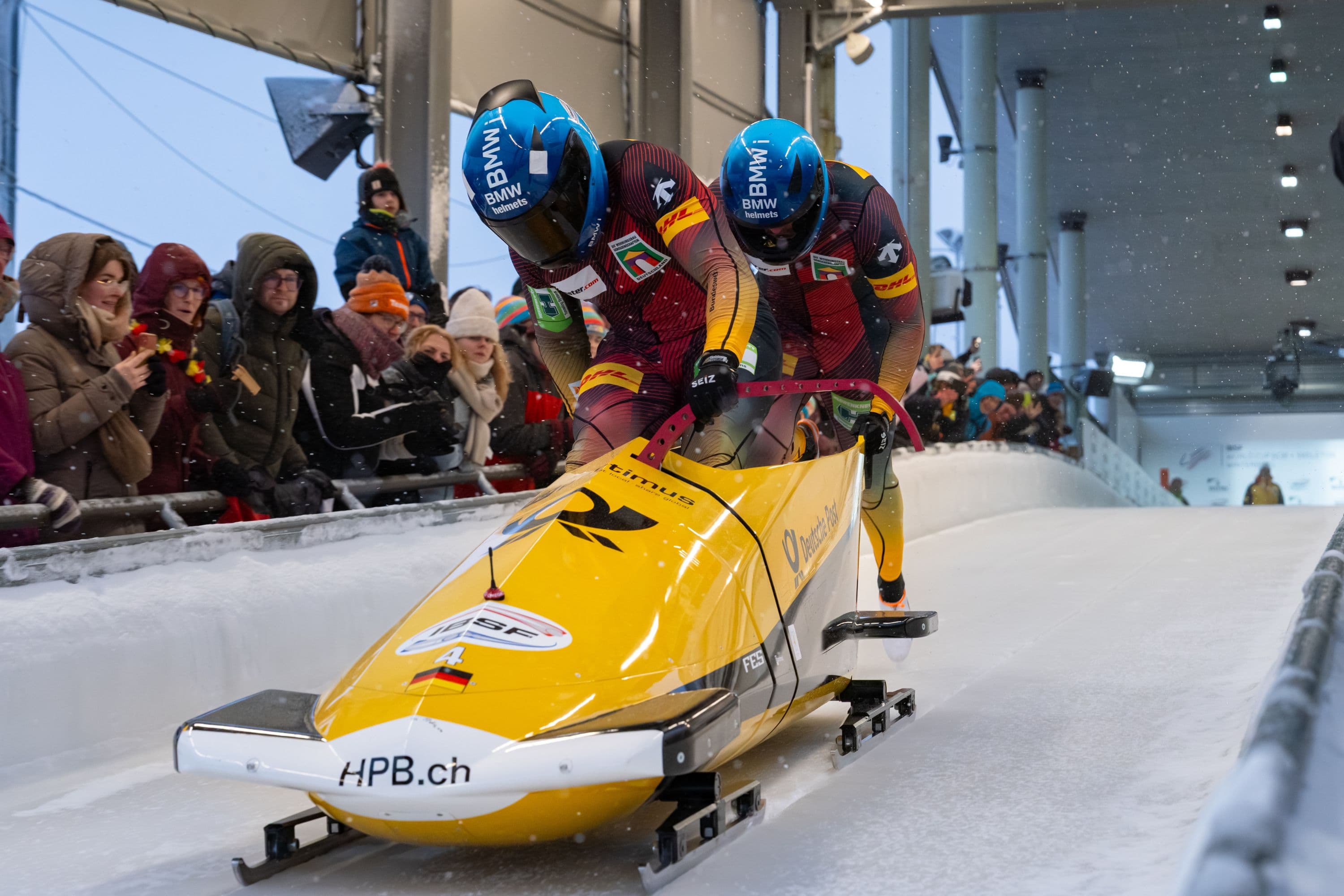 Bobteam Ammour in Aktion