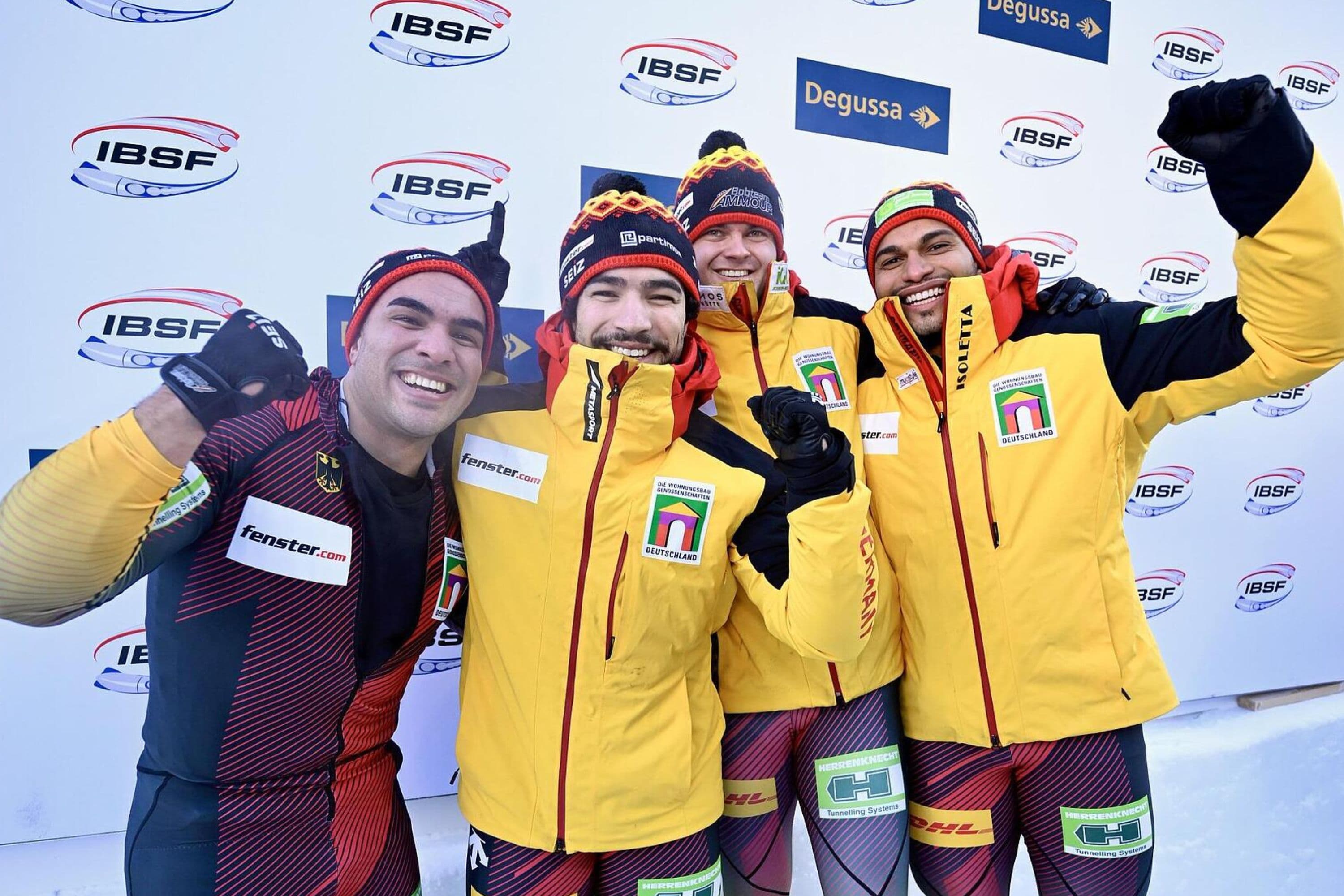 Bobteam Ammour in Aktion